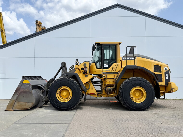 Volvo L150H wheel loader sourced from verified EU supplier